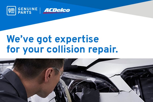 We've got expertise for your collision repair.